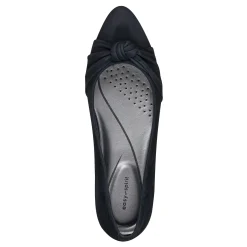 Outlet Easy Spirit Caster Dress Shoes NavySuede