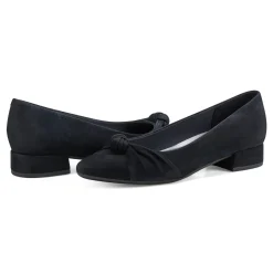 Outlet Easy Spirit Caster Dress Shoes NavySuede