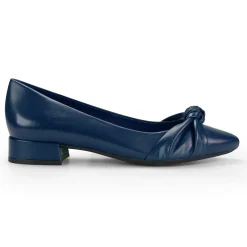 Easy Spirit Caster Dress Shoes NavyBlueLeather