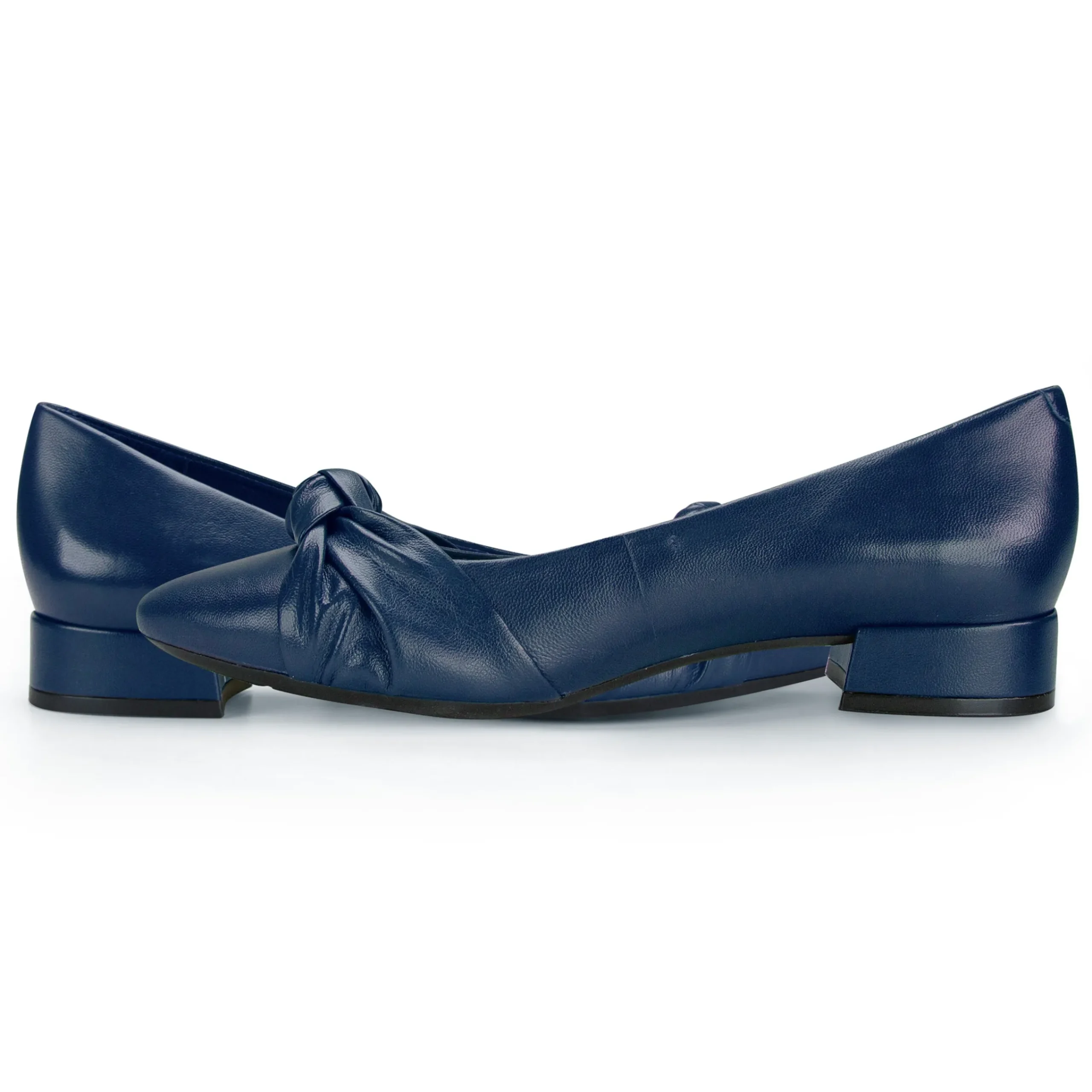 Easy Spirit Caster Dress Shoes NavyBlueLeather
