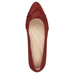 Hot Easy Spirit Caster Dress Shoes RedSuede