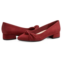 Hot Easy Spirit Caster Dress Shoes RedSuede
