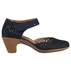 Hot Easy Spirit Cindie Mary Jane Heels BrightNavy