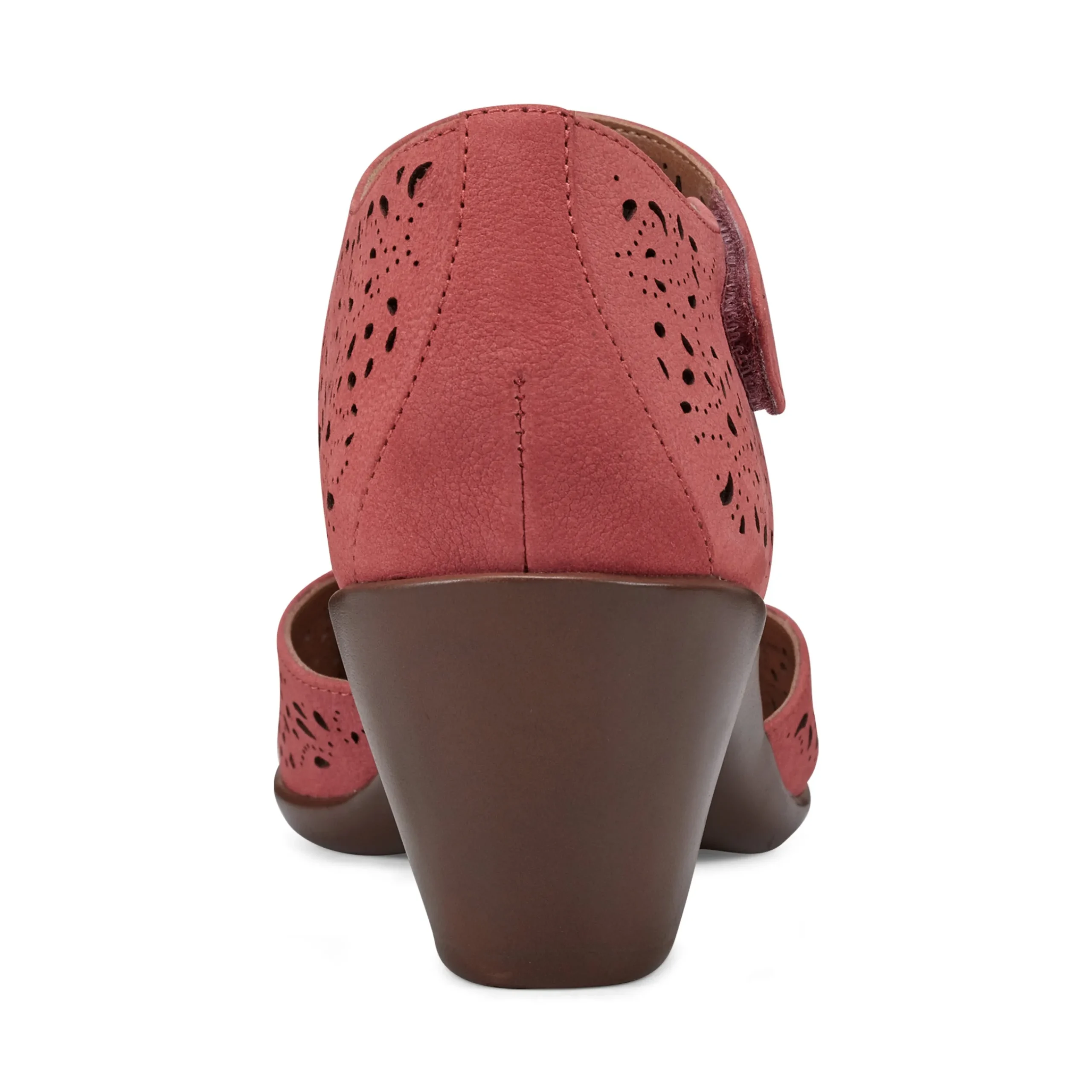 Best Easy Spirit Cindie Mary Jane Heels CoralLeatherNubuck