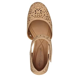 Outlet Easy Spirit Cindie Mary Jane Heels Biscuit