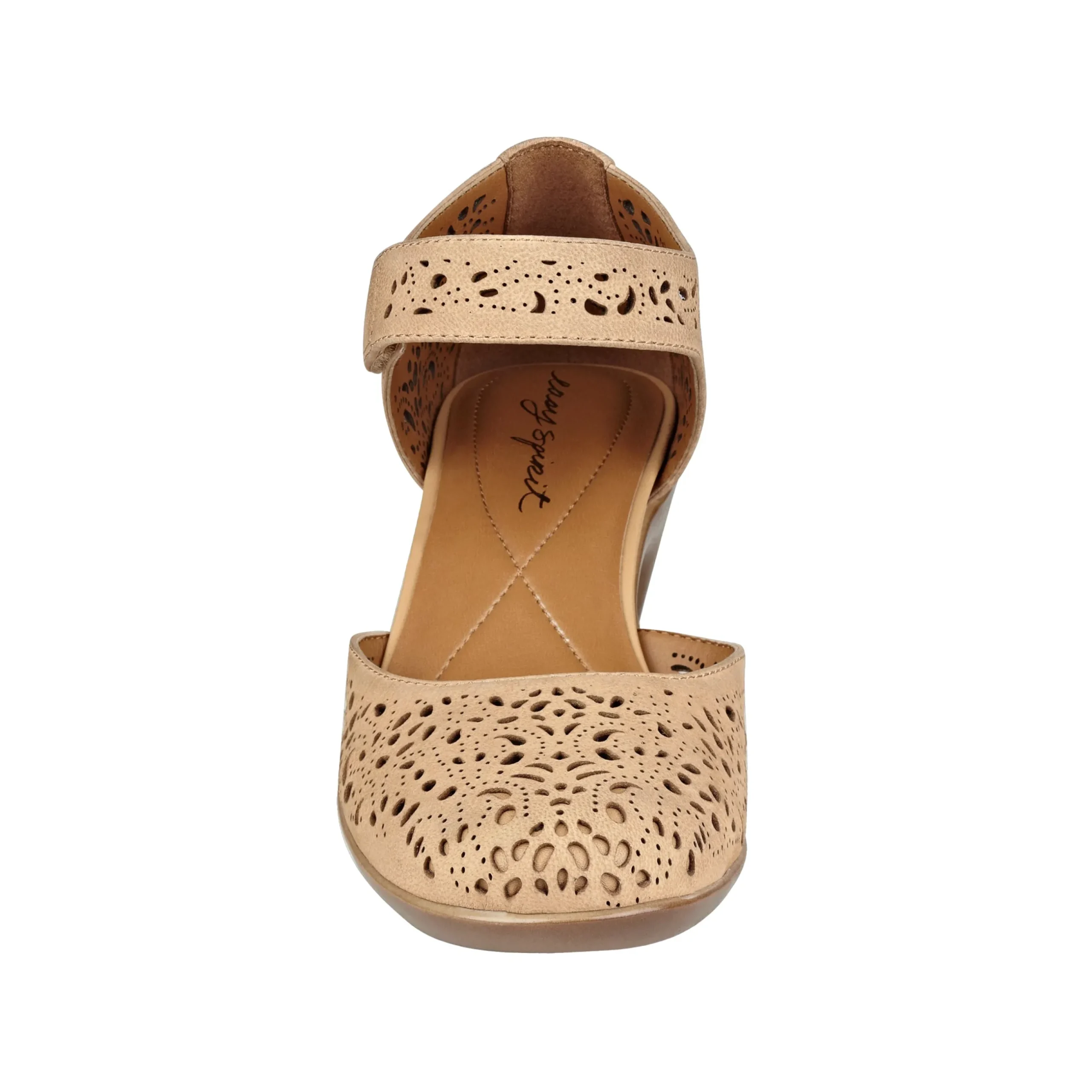 Outlet Easy Spirit Cindie Mary Jane Heels Biscuit