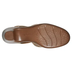 Discount Easy Spirit Cindie Mary Jane Heels BronzePearlized