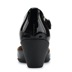 Outlet Easy Spirit Clarice Mary Jane Heels BlackPatent