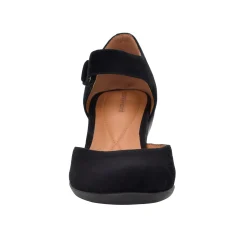 Sale Easy Spirit Clarice Mary Jane Heels BlackSuede