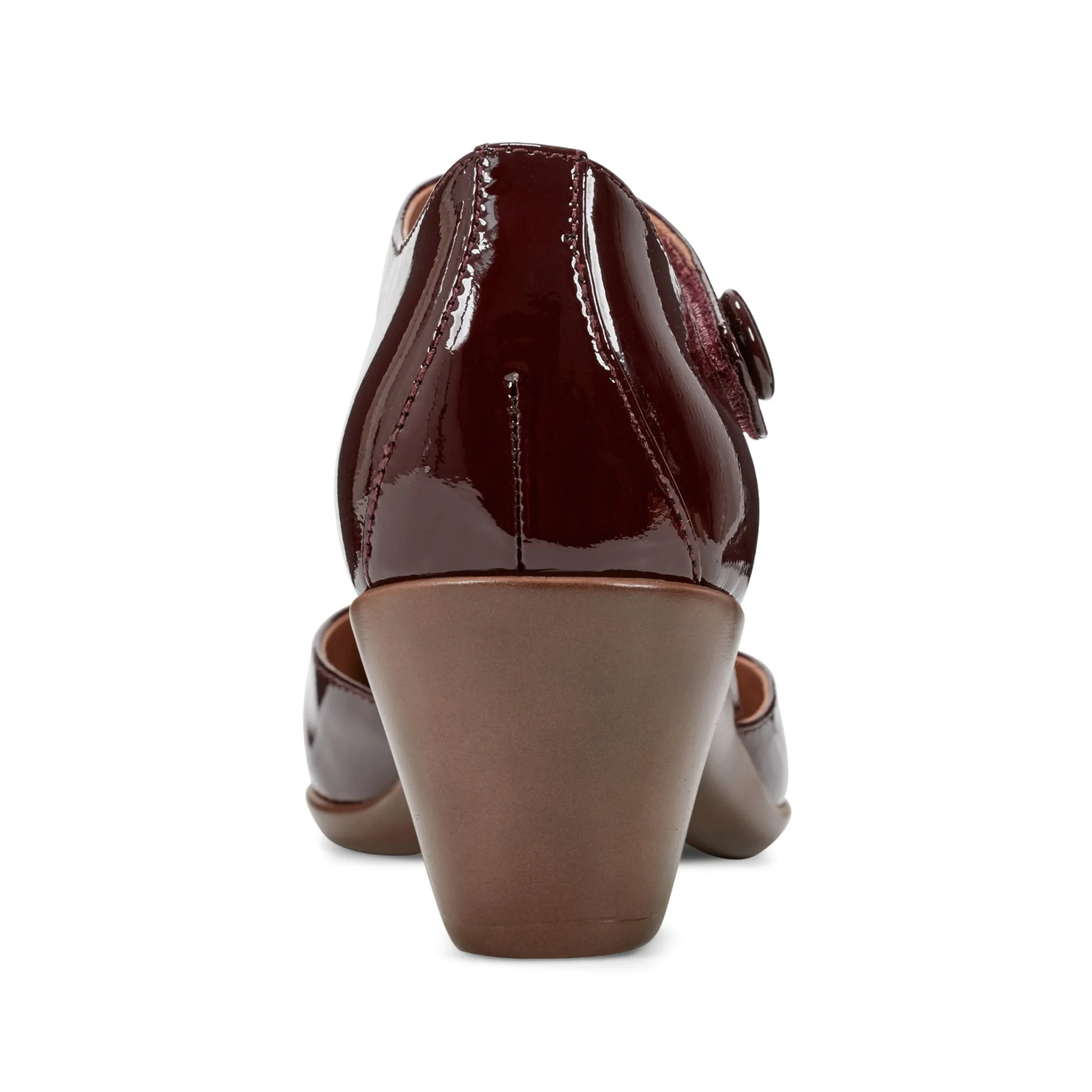 Easy Spirit Clarice Mary Jane Heels RedPatent