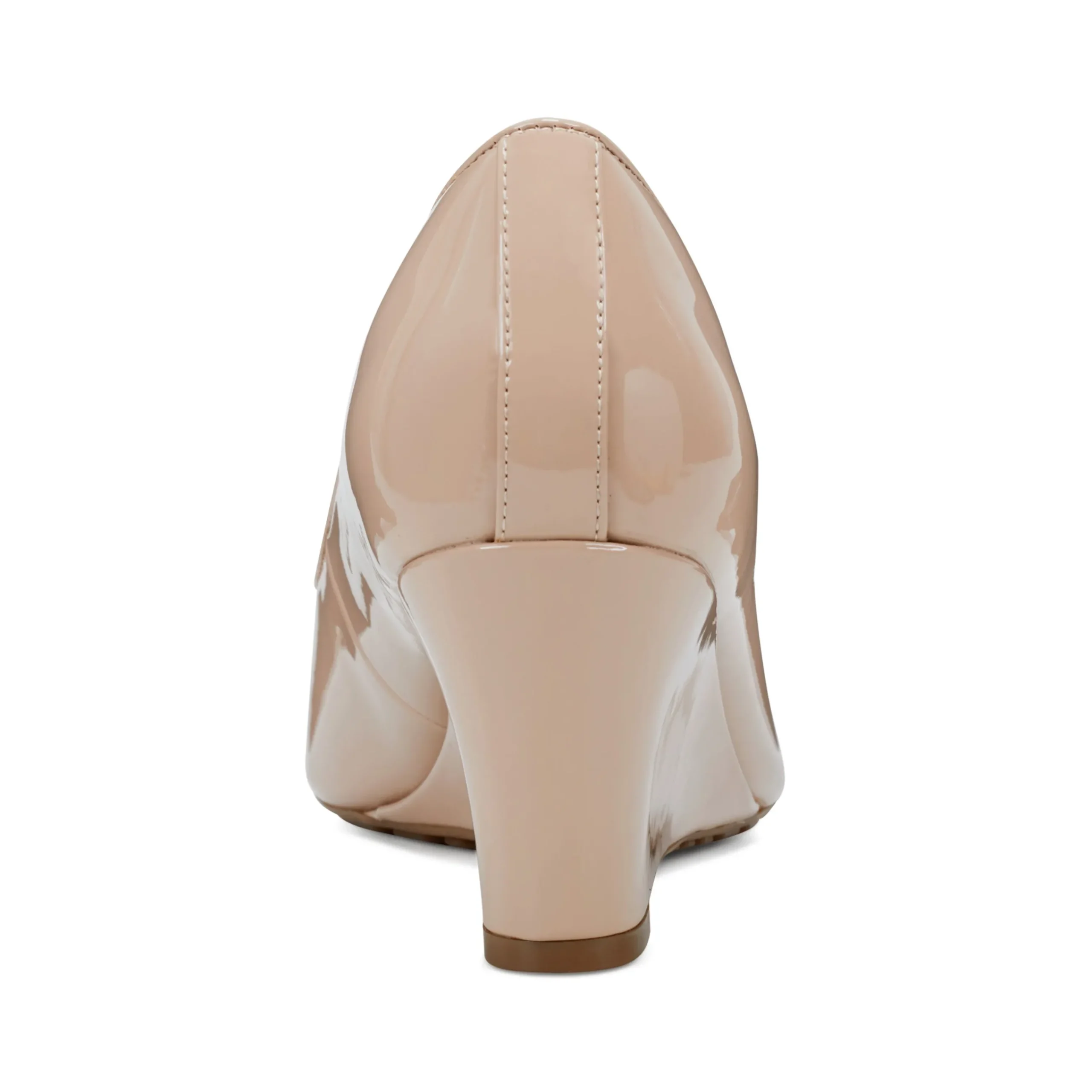 Discount Easy Spirit Coleen Peep Toe Wedges Natural