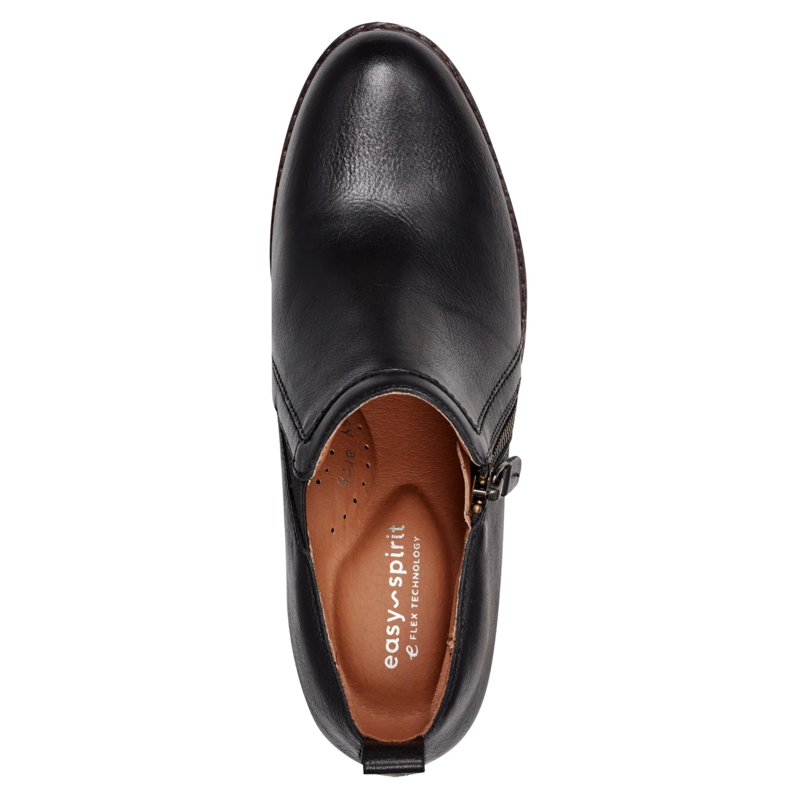 Outlet Easy Spirit Cosa Casual Slip On Shoes BlackLeather