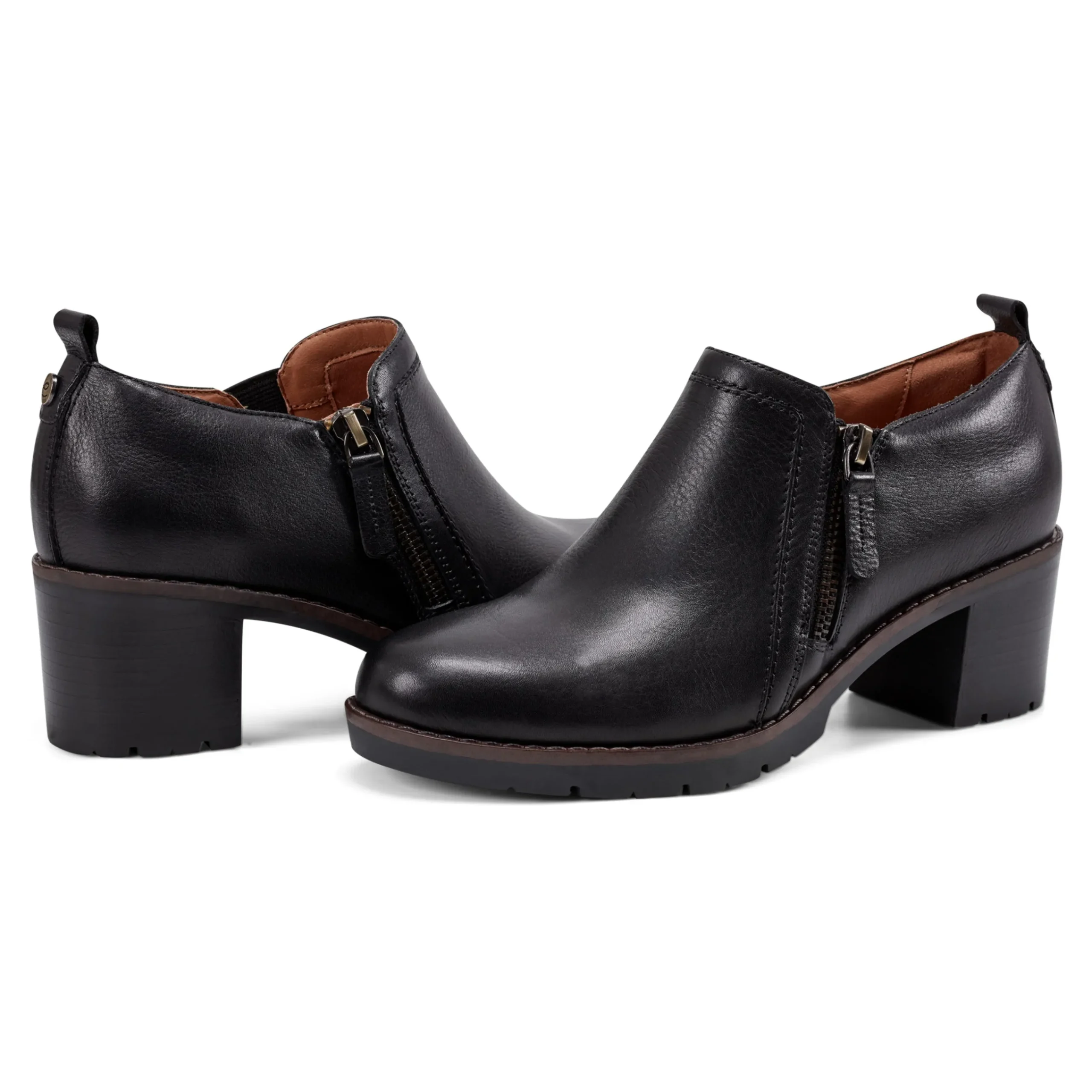 Outlet Easy Spirit Cosa Casual Slip On Shoes BlackLeather