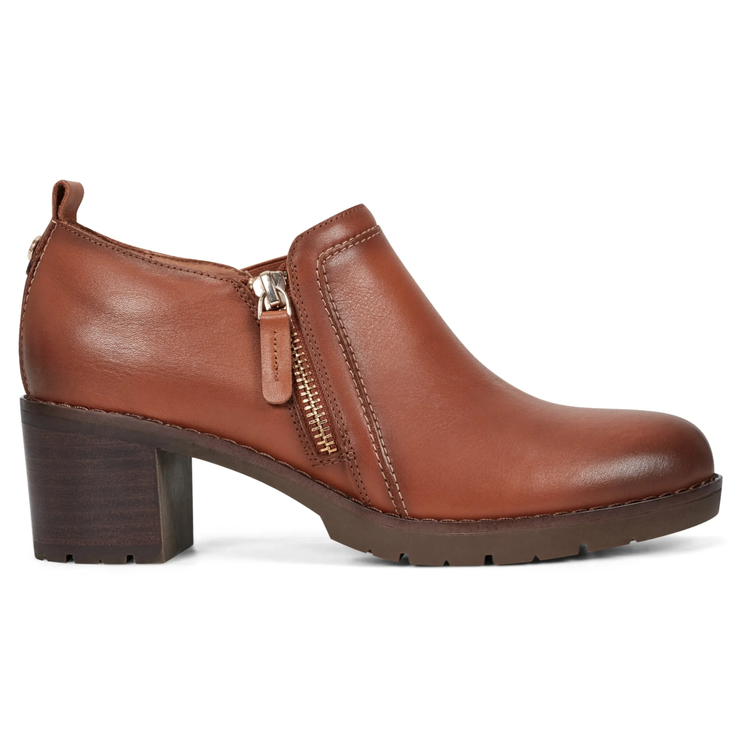 Outlet Easy Spirit Cosa Casual Slip On Shoes BrownLeather