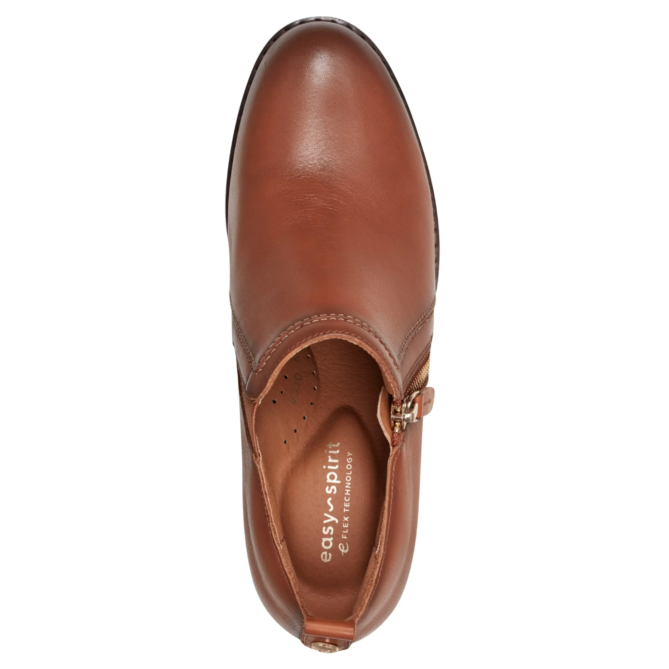 Outlet Easy Spirit Cosa Casual Slip On Shoes BrownLeather