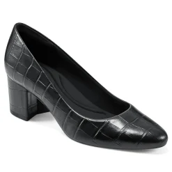 Outlet Easy Spirit Cosma Pumps BlackCrocoPrint