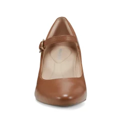 Sale Easy Spirit Cyra Mary Jane Dress Pumps BrownLeather
