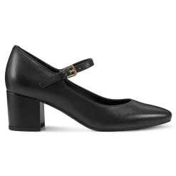 Discount Easy Spirit Cyra Mary Jane Dress Pumps BlackLeather