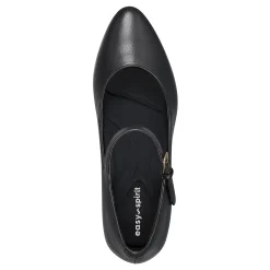 Discount Easy Spirit Cyra Mary Jane Dress Pumps BlackLeather