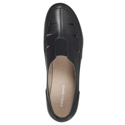 Hot Easy Spirit Daisie Casual Slip On Shoes BlackLeather