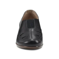 Hot Easy Spirit Daisie Casual Slip On Shoes BlackLeather