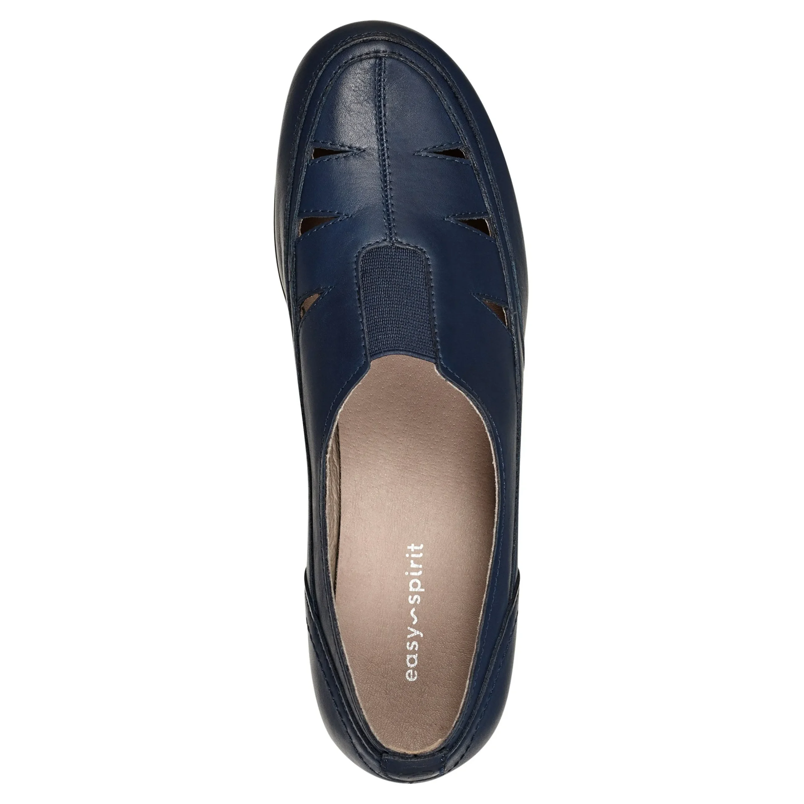Hot Easy Spirit Daisie Casual Slip On Shoes BlueLeather