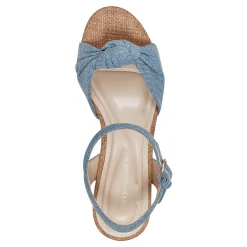 Easy Spirit Danica Heeled Sandals Denim