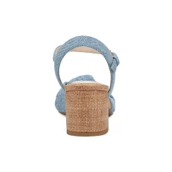 Easy Spirit Danica Heeled Sandals Denim