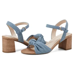 Easy Spirit Danica Heeled Sandals Denim