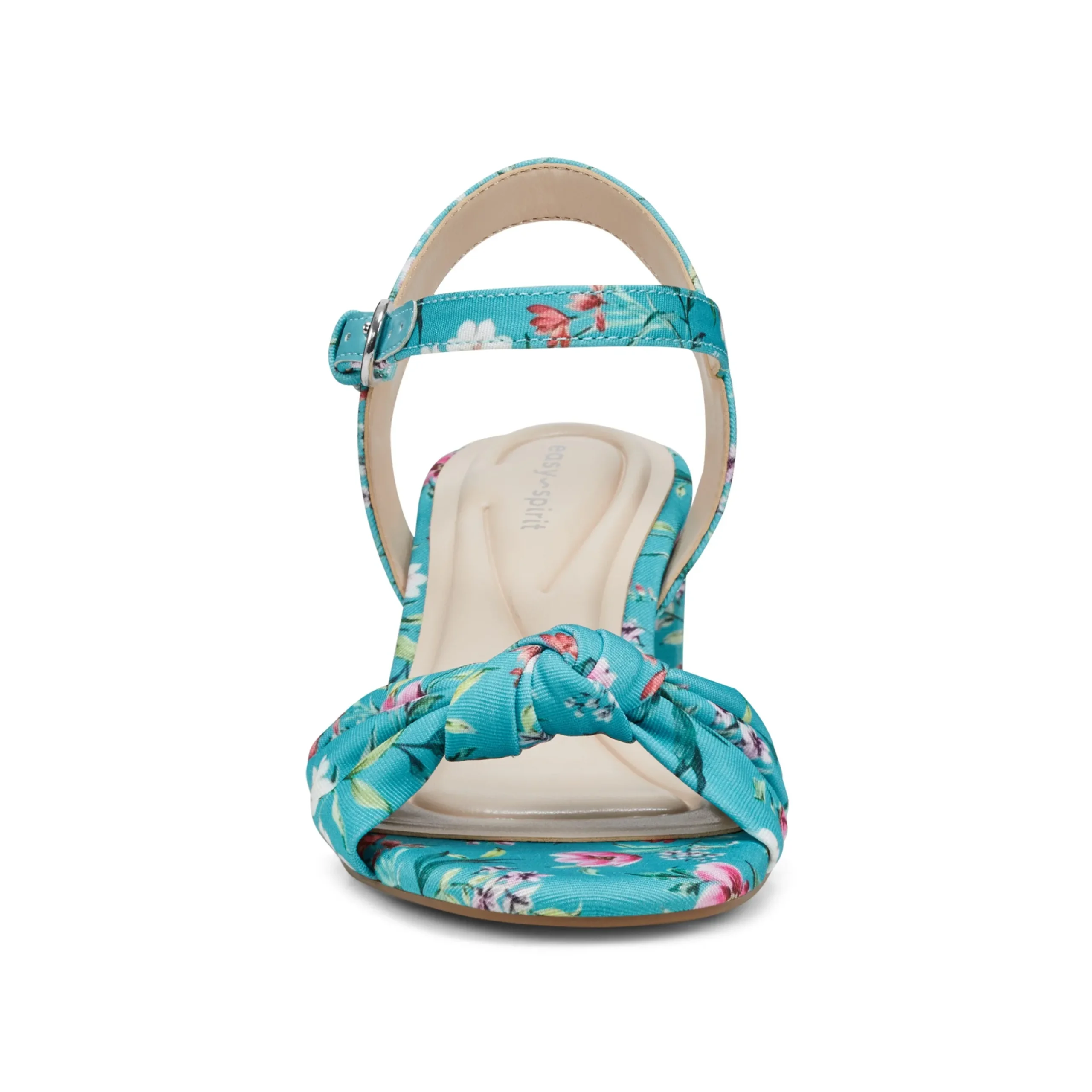 Sale Easy Spirit Danica Heeled Sandals TealFloral