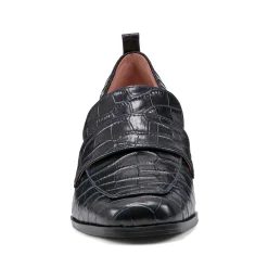 Clearance Easy Spirit Darlene Dress Loafers NavyLeatherCroco