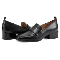 Sale Easy Spirit Darlene Dress Loafers BlackLeather