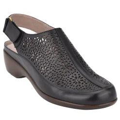 Online Easy Spirit Dawn Casual Slingback Shoes BlackLeather
