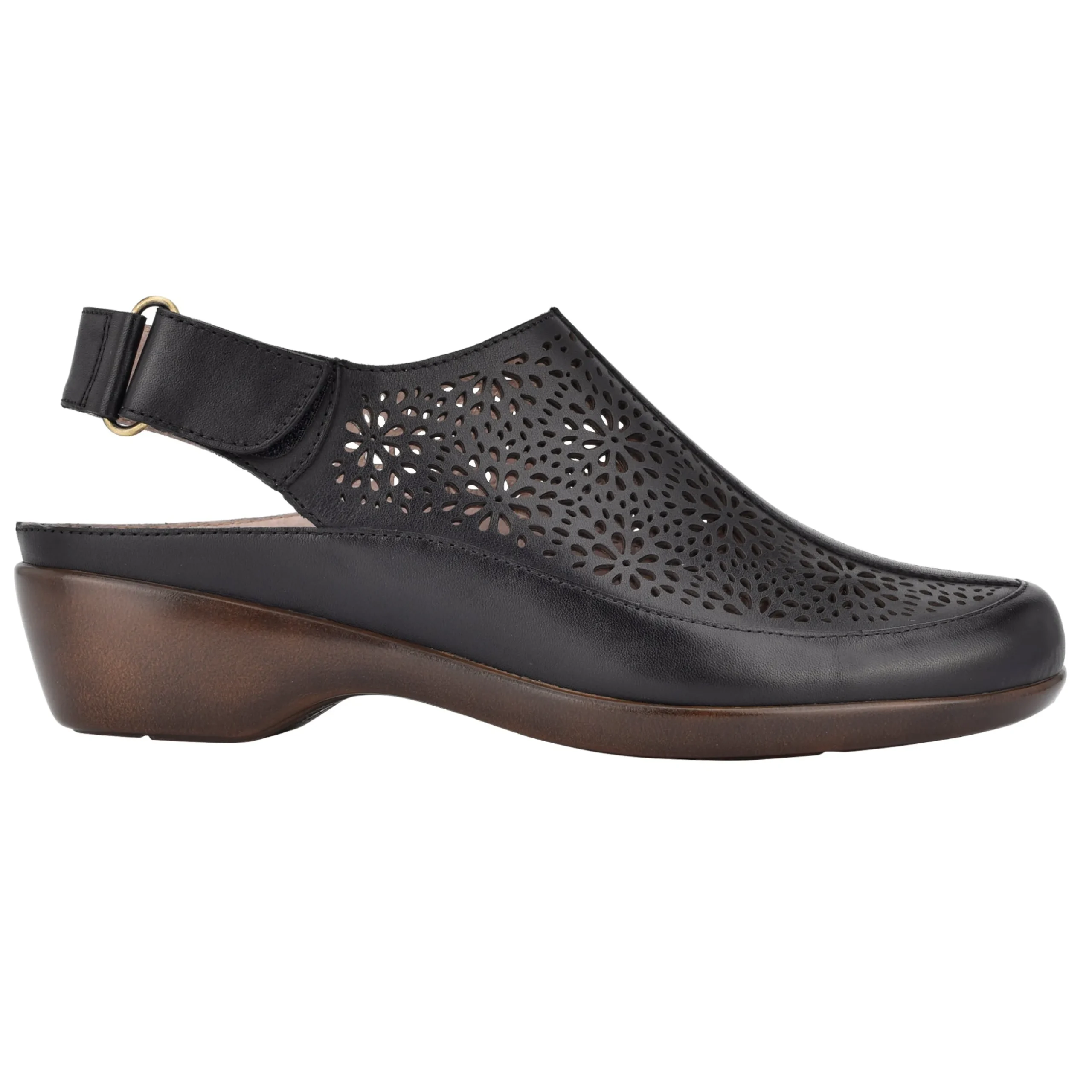 Online Easy Spirit Dawn Casual Slingback Shoes BlackLeather