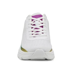 Best Easy Spirit Denise Austin Mel EMOVE Walking Shoes White/Rainbow