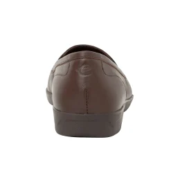 Online Easy Spirit Devitt Casual Flats BrownLeather