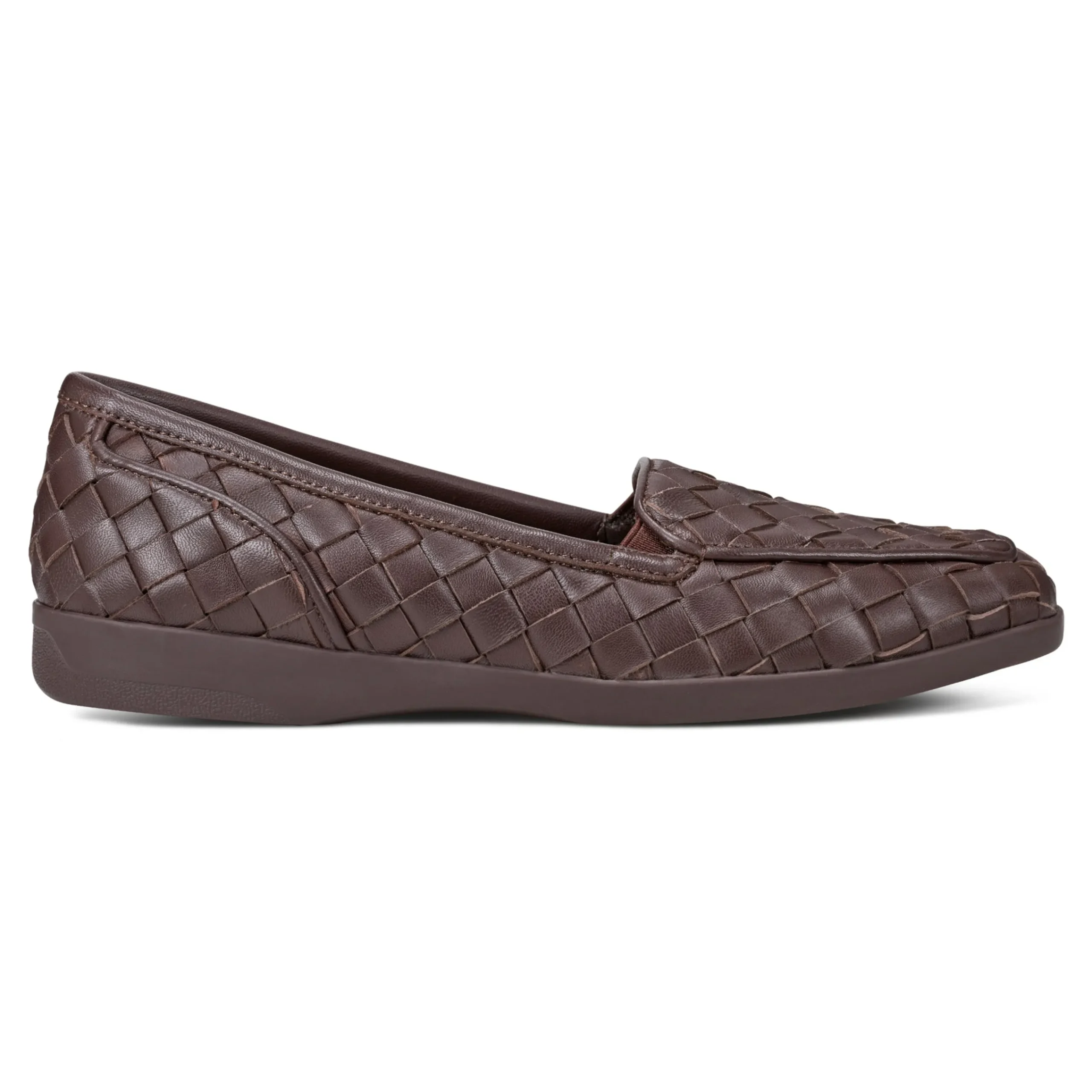 Clearance Easy Spirit Devitt Casual Flats BrownLeather