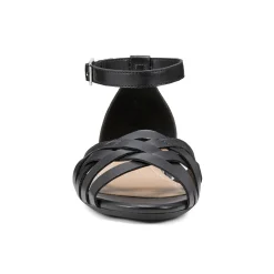Easy Spirit Dorothy Flat Sandals Black