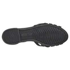 Easy Spirit Dorothy Flat Sandals Black