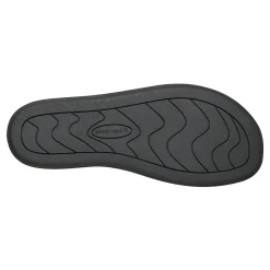Hot Easy Spirit Dottle Flat Ankle Strap Sandals Black
