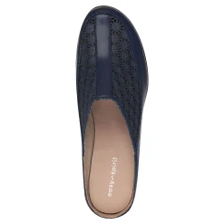 Online Easy Spirit Dusk Mule Clogs NavyLeather
