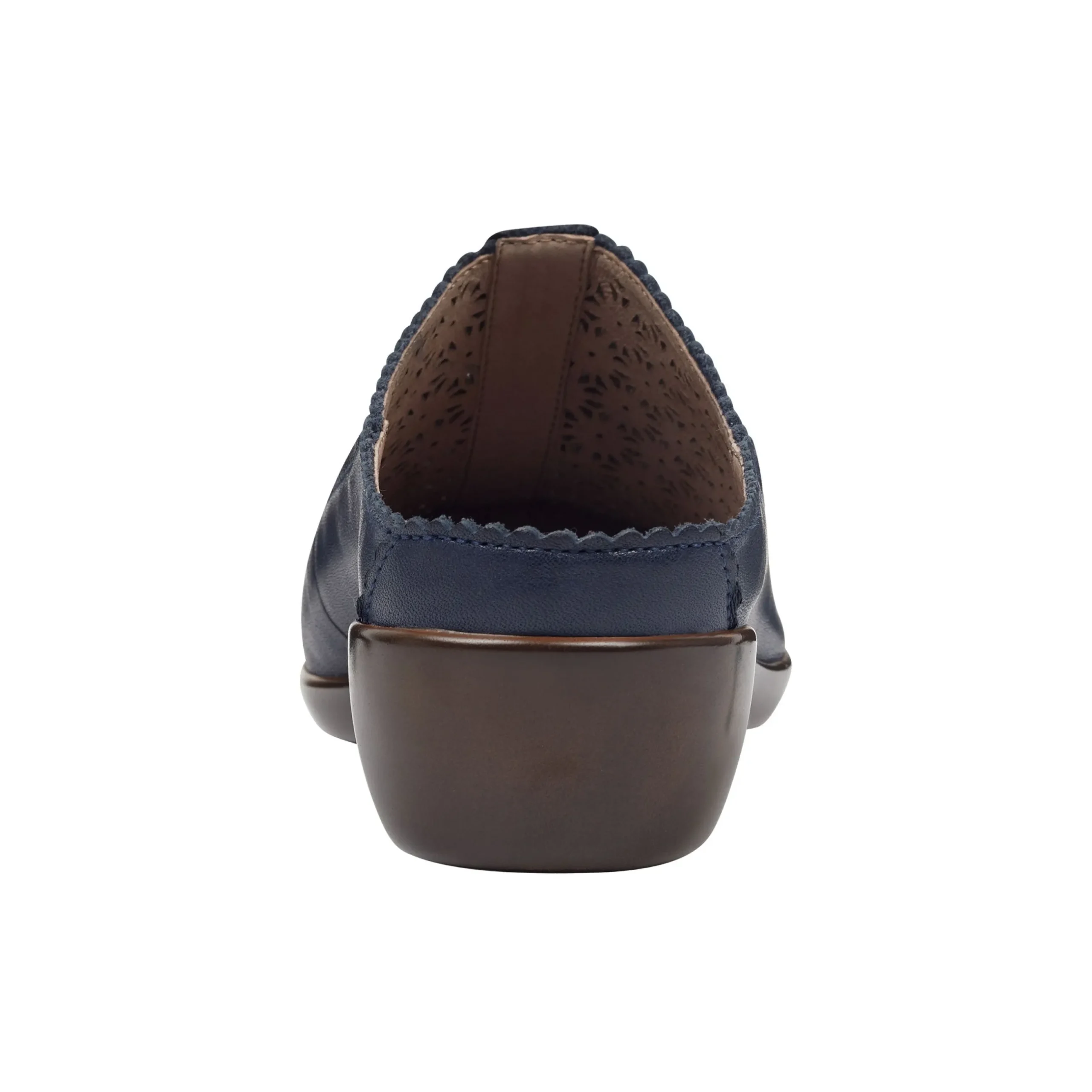 Online Easy Spirit Dusk Mule Clogs NavyLeather