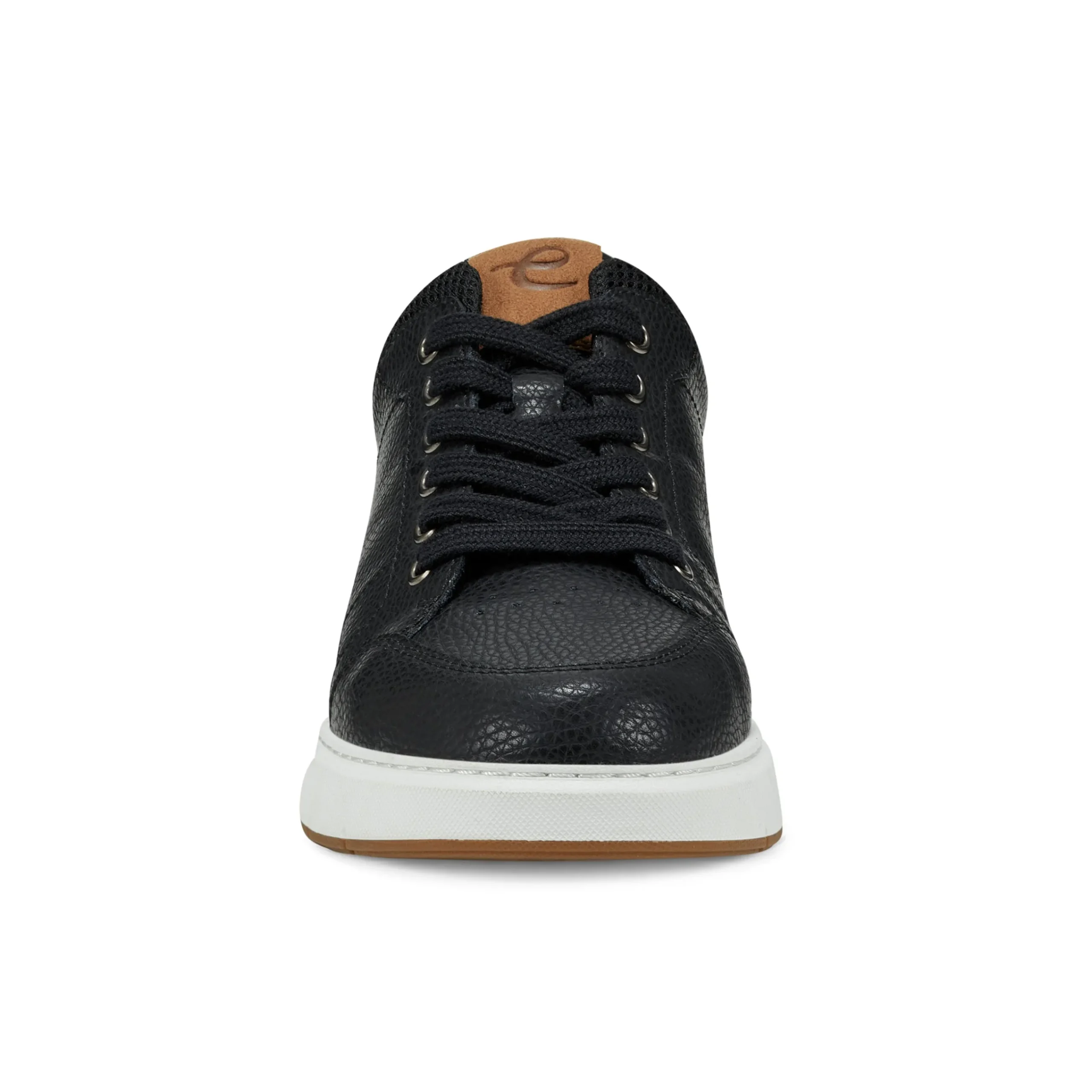 Discount Easy Spirit x Denise Austin Dilli Lace-up Court Sneakers BlackLeather