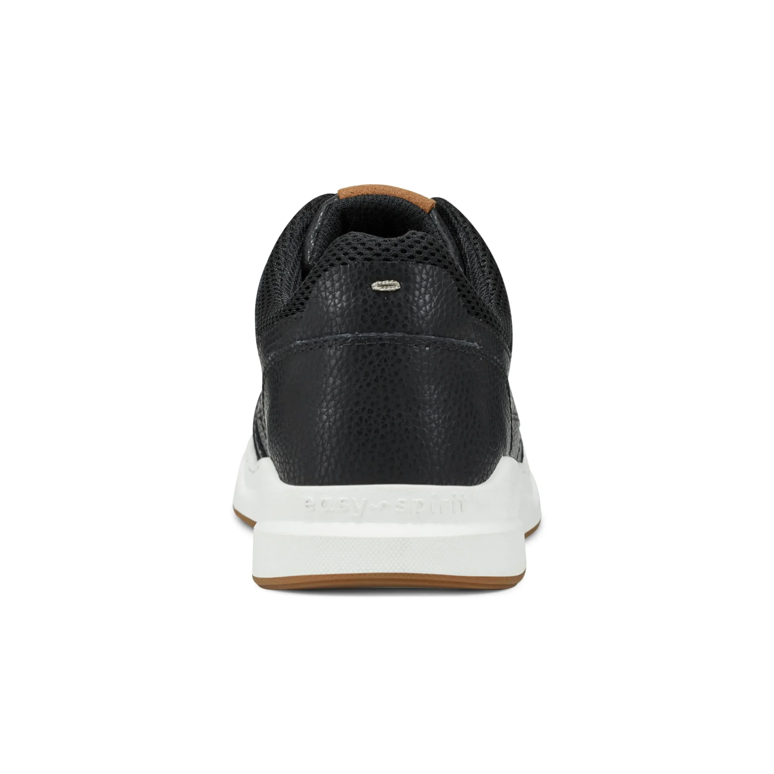 Discount Easy Spirit x Denise Austin Dilli Lace-up Court Sneakers BlackLeather