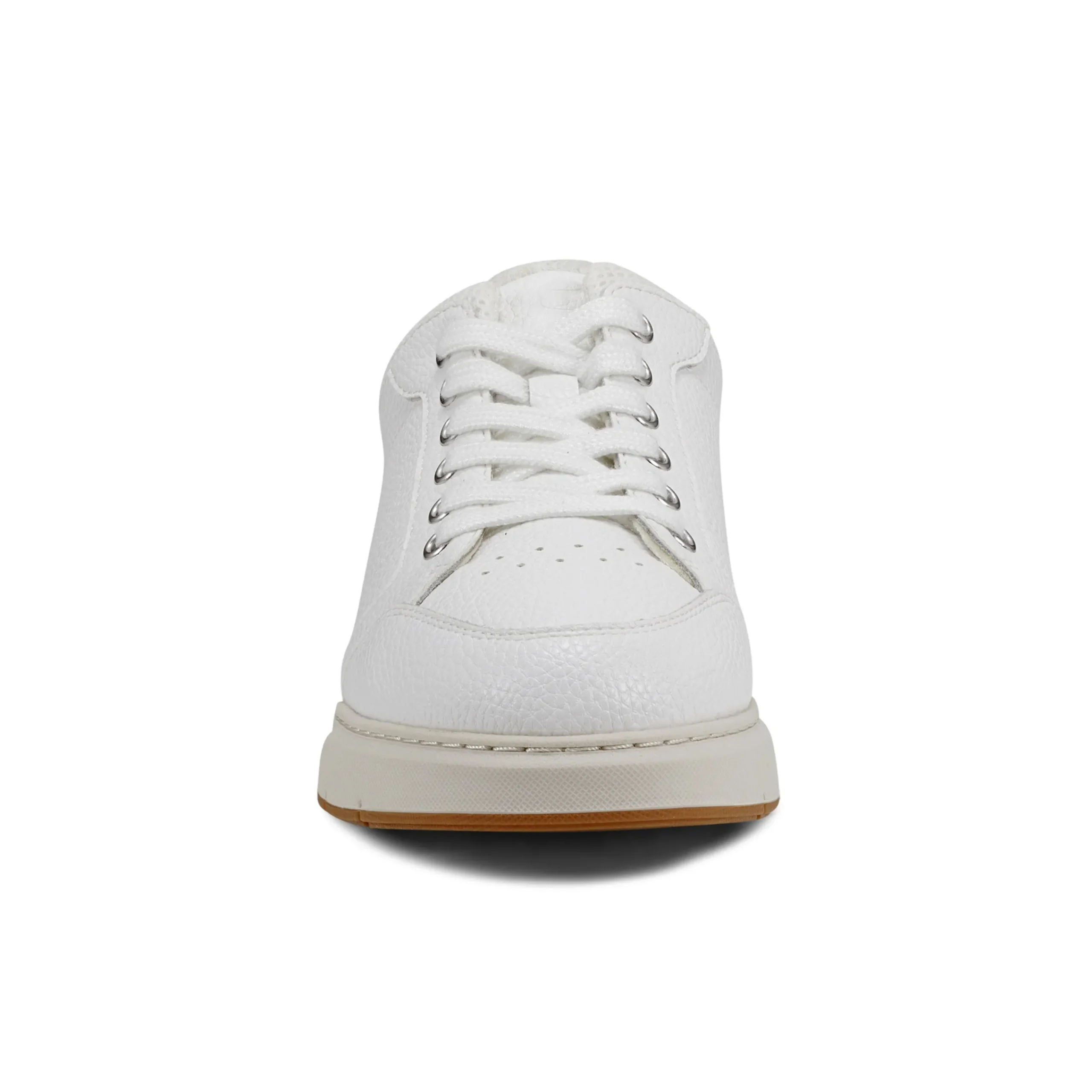 New Easy Spirit x Denise Austin Dilli Lace-up Court Sneakers WhiteLeatherNeutral