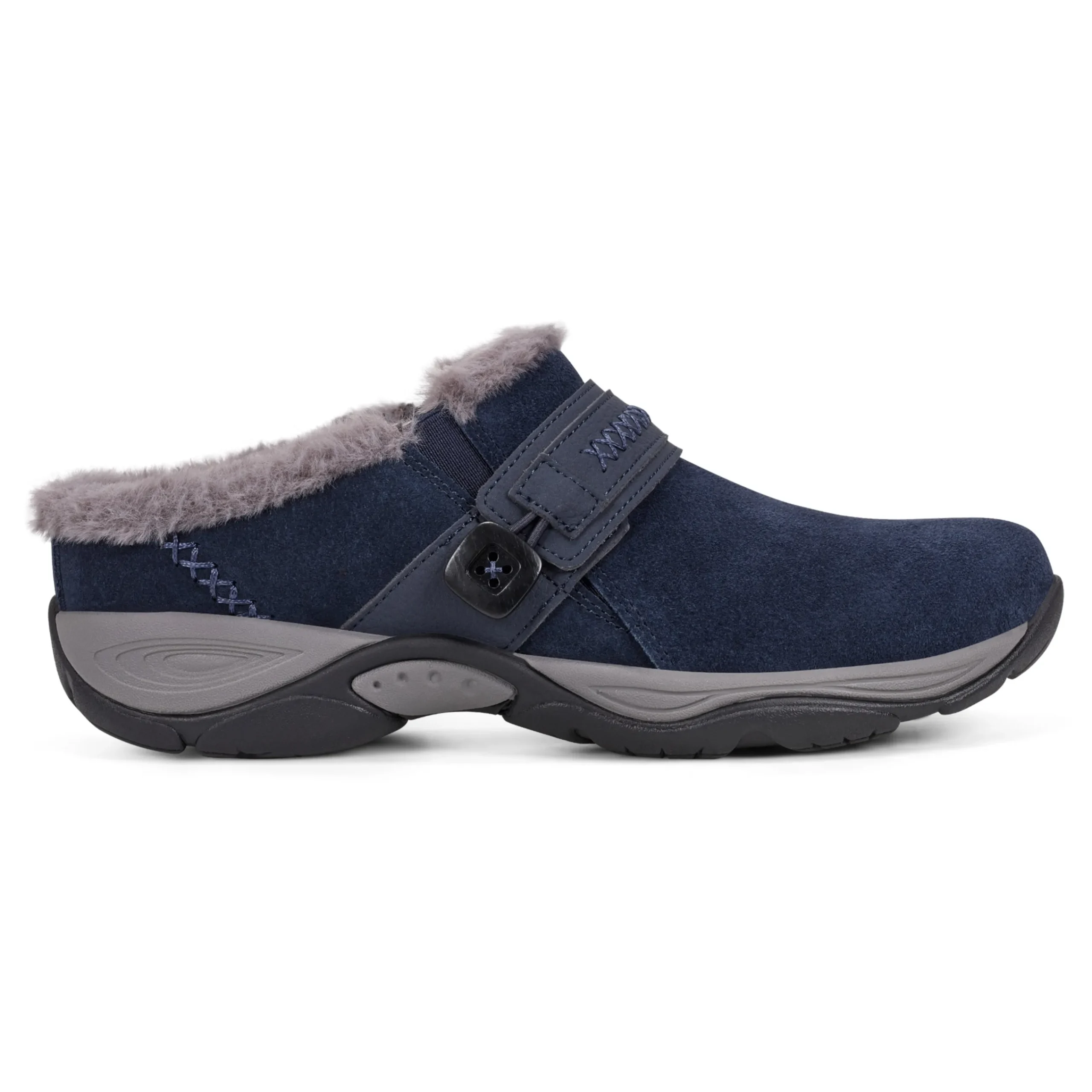 Easy Spirit Elinn Casual Clogs NavySuede