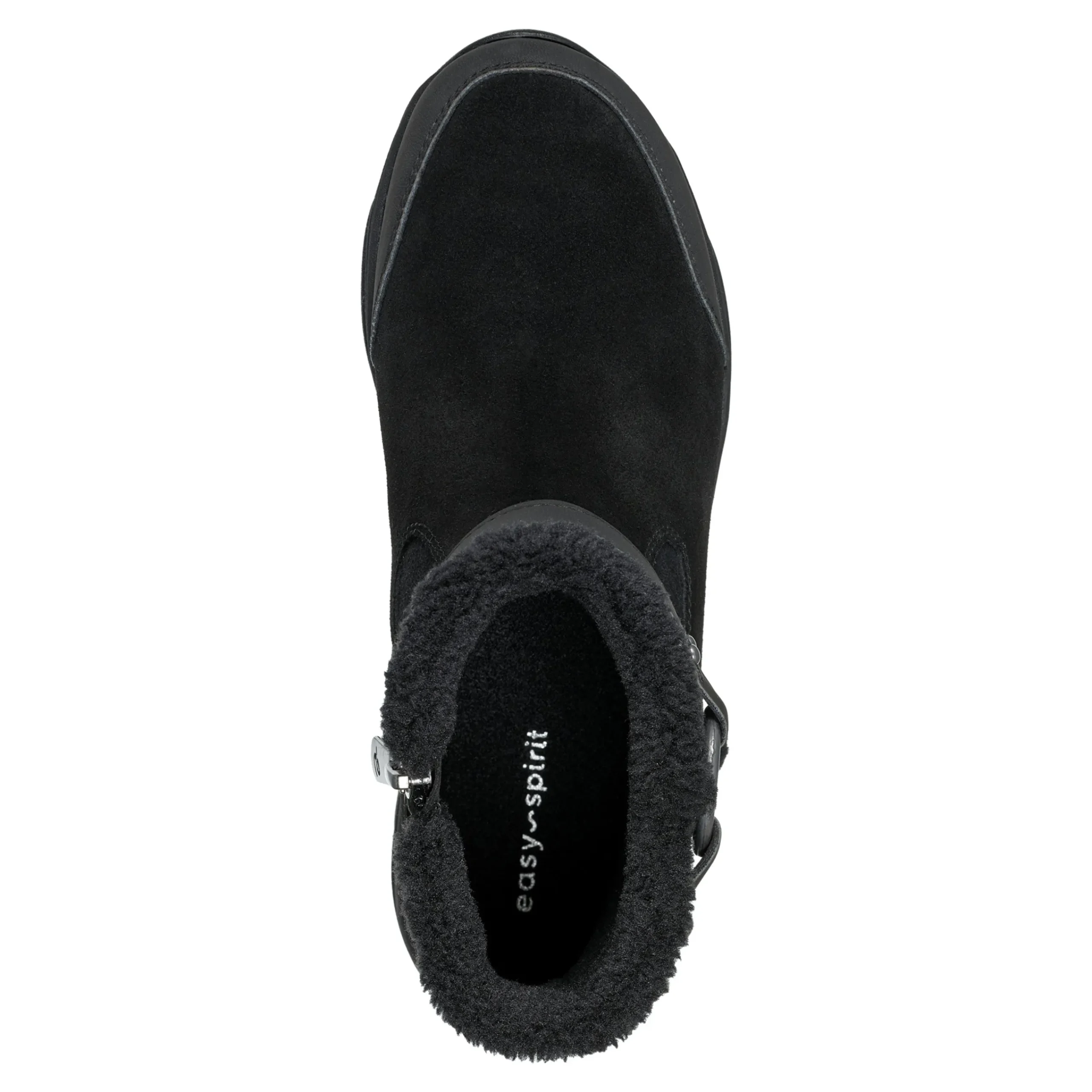 Hot Easy Spirit Elinor Cold Weather Booties BlackSuede