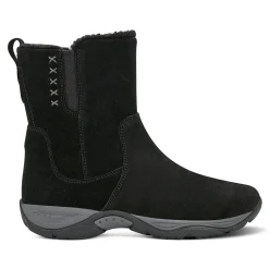 New Easy Spirit Elisha Casual Boots BlackSuede
