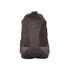 New Easy Spirit Evony Casual Booties DarkBrownSuede