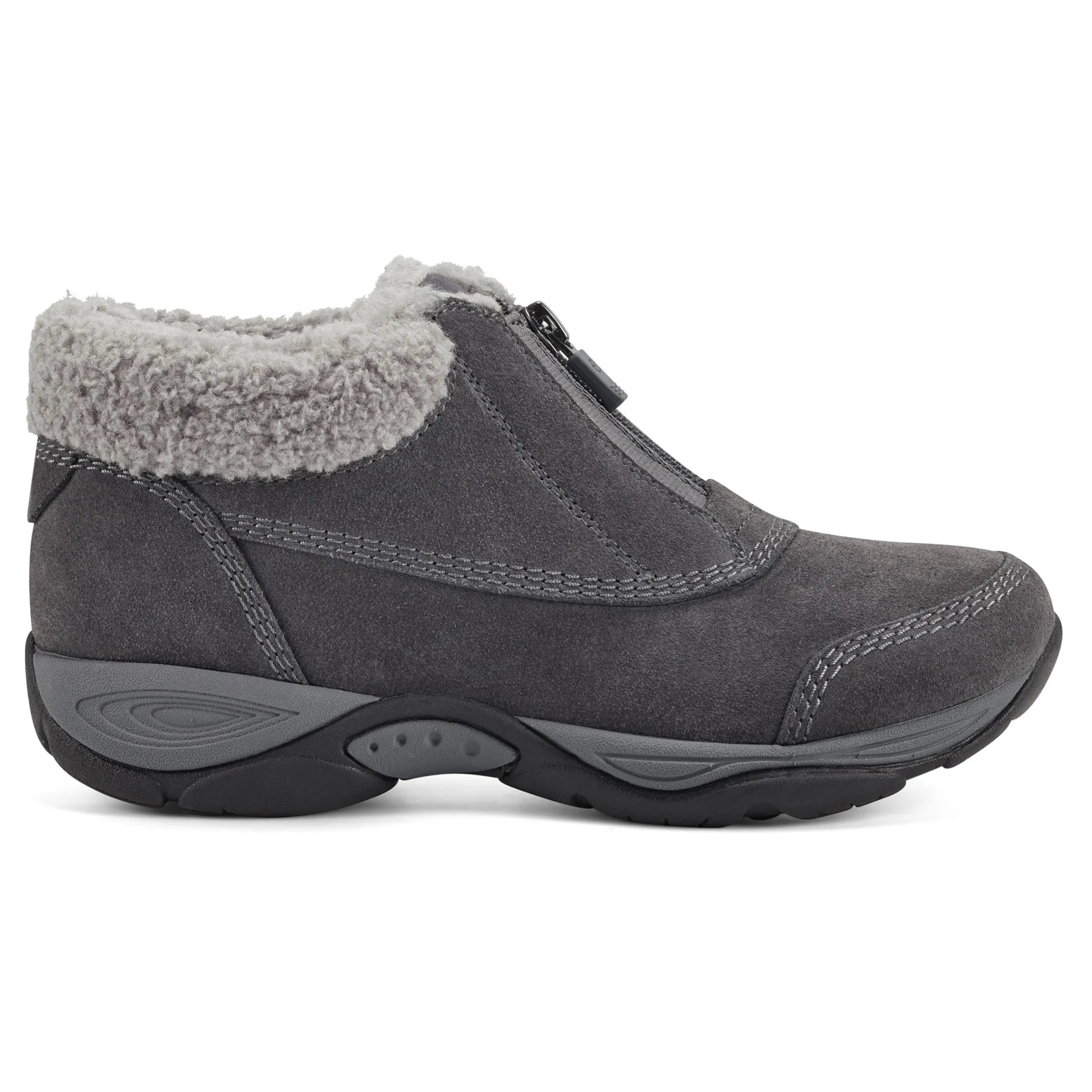 Outlet Easy Spirit Exclaim Cold Weather Booties GreySuede
